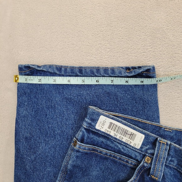 Wrangler Riggs Workwear Jeans Mens 44x30 Blue Utility Carpenter Heavy Duty Pants - Picture 6 of 9